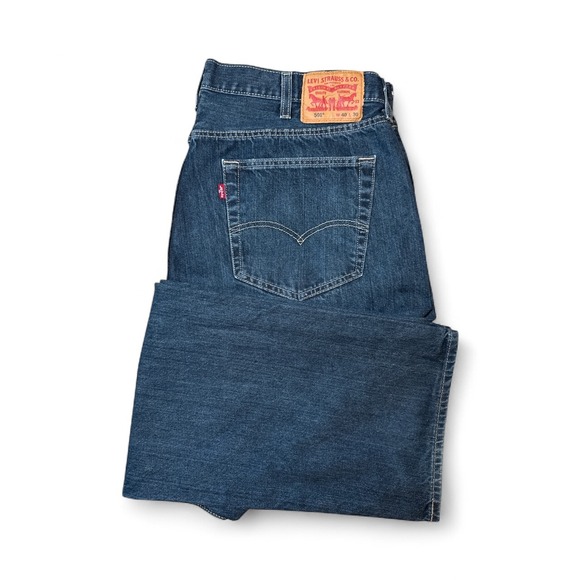 Levi's Other - Levi's 501 Straight Leg Classic Denim Jeans Button Fly Mens Tag 40x30 Real 40x28
